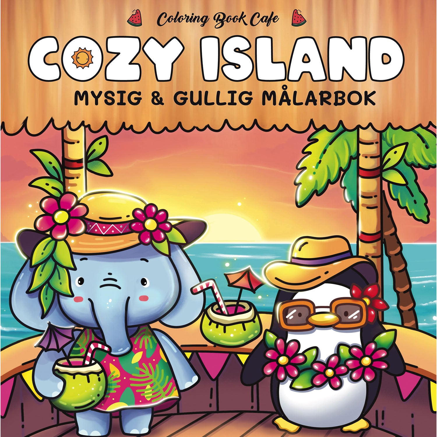LEGIND Målarbok : Cozy Islands